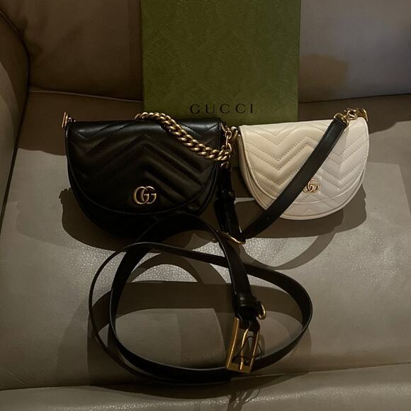GG MARMONT BELT BAG with 2 pouches - Picture 1 of 7